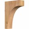 Ekena Millwork Huntington Smooth Corbel, Western Red Cedar, 3 1/2"W x 10"D x 14"H COR04X10X14HUN00SWR - alternate 1